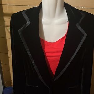 Bill blass velvet blazer